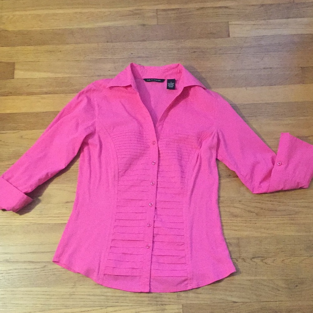 Zac & Rachel Pink Blouse - Small
